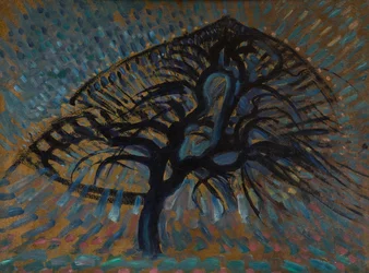 Appelboom, pointillistische versie