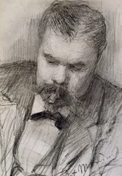 Portret van Frits Mondriaan