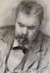 Portret van Frits Mondriaan, 1898