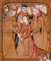 Triomfen van de Moeder. God zendt de Aartsengel Gabriël