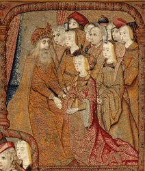 Triomfen van de Moeder Gods of Panos de Oro, ca. 1500-02 (tapijt)