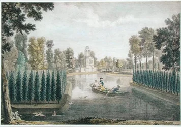 De Water Tuinen bij Chiswick House, Londen, c.1720-28