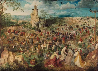 Duits: Kreuztragung Christi De processie naar Golgotha
