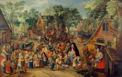 Het Pinksterbruidsspel, ca. 1620