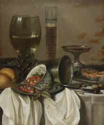 Stilleven met drinkvaten, 1649