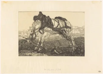 Rustend ploegpaard