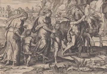 Jeugd, uit De loop van het menselijk leven, 1570