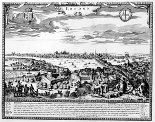 Uitzicht op Londen, ca. 1700