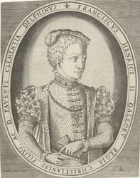 Portret van Frans II van Frankrijk 1544-1560