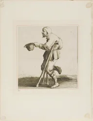 Lame Beggar Asking for Alms, van T is al verwart-gaern (Het is al verwarrend)