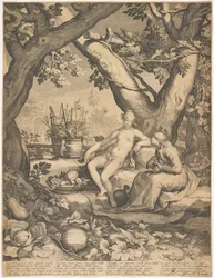 Vertumnus en Pomona