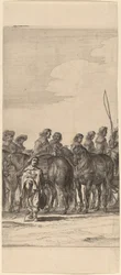 Intocht van Maria de Medici in Amsterdam [plaat 5 van 6]
