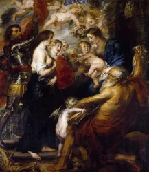 Onze Lieve Vrouw met de Heiligen, 1634