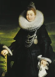 Portret van Infanta Isabella Clara Eugenia van Spanje