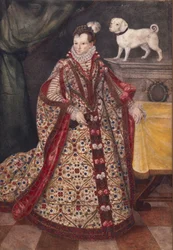 Portret van een Moravische Vrouw