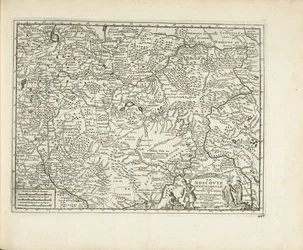 Kaart van Moscovia, 1726
