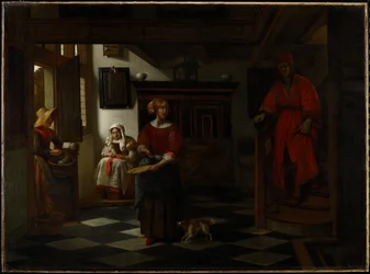 De Aspergeverkoopster, 1675-80