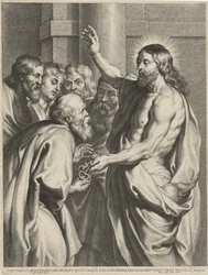 Christus geeft Petrus de sleutels