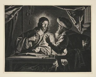 Christus en Nicodemus