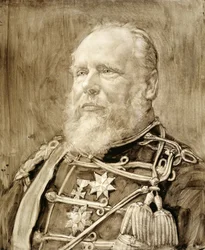 Portret van Willem III, koning der Nederlanden