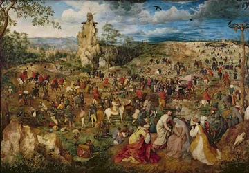 Christus draagt het Kruis