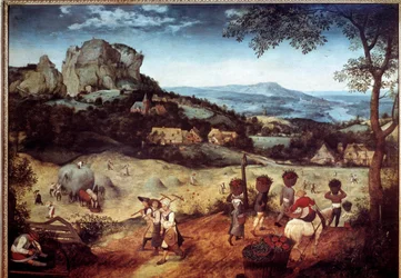 De hooioogst, 16e eeuw, Praag, Nationale Galerie