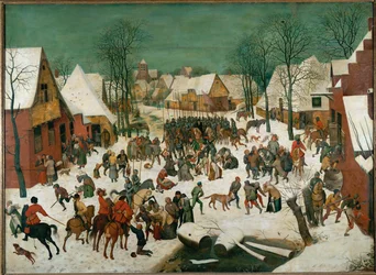 Massacre des Innocents (schilderij op eikenhout)