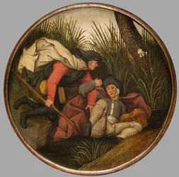 Als de Blinden de Blinden Leiden, Zullen Beiden in de Gracht Vallen, c.1594