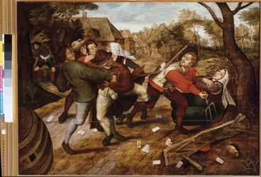 Vechtende boeren