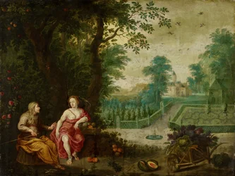 Vertumnus en Pomona