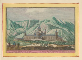 Achteraanzicht van het Escorial