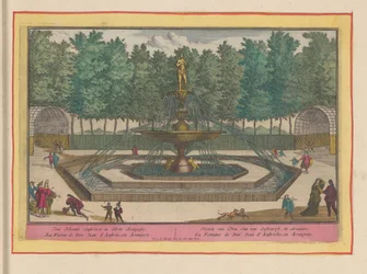 Fontein van Don Juan van Oostenrijk in de tuinen van het Koninklijk Paleis van Aranjuez