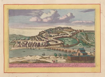 Gezicht op de Portugese stad Coimbra