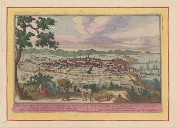Gezicht op de stad Barcelona