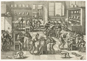 Barbiers- en chirurgijnswinkel