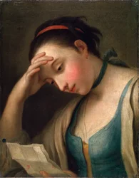Vrouwelijk portret, 18e eeuw