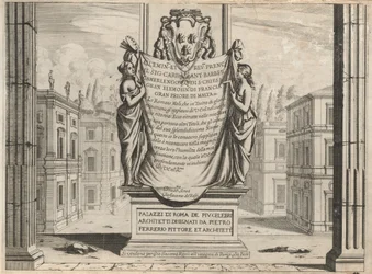 Palazzi di Roma de piu Celebri Architetti