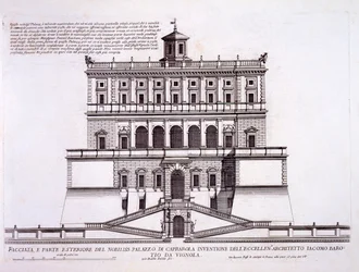 Palazzo di Caprarola, ca. 1559-73, uit 