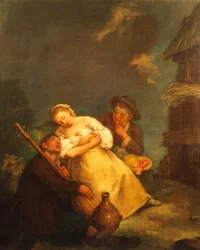 Boerenscène