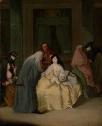 De ontmoeting, ca. 1746