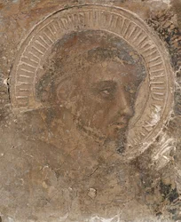 Hoofd van een franciscaan