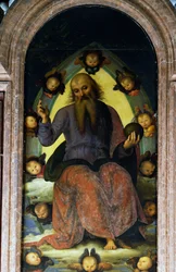 God de Vader zegent (detail)