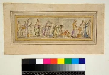 Gewelf van de Villa Madama