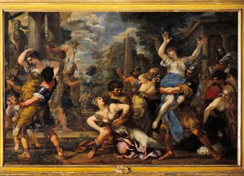 De roof van de Sabijnse vrouwen (Steen van Cortona)