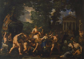 De Triomf van Bacchus, door Pietro da Cortona