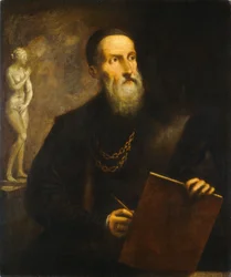 Denkbeeldig zelfportret van Titiaan
