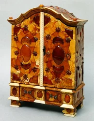 Amber kabinet van Koning Stanislaw August Poniatowski (1763-1813) c.1771