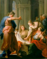 Achilles aan het hof van Lycomedes