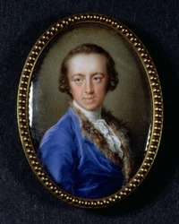 Portret van Horace Walpole, (1717-97)