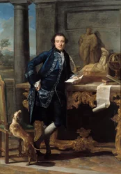 Portret van de Engelse intellectueel Charles John Crowles (1738-1811)